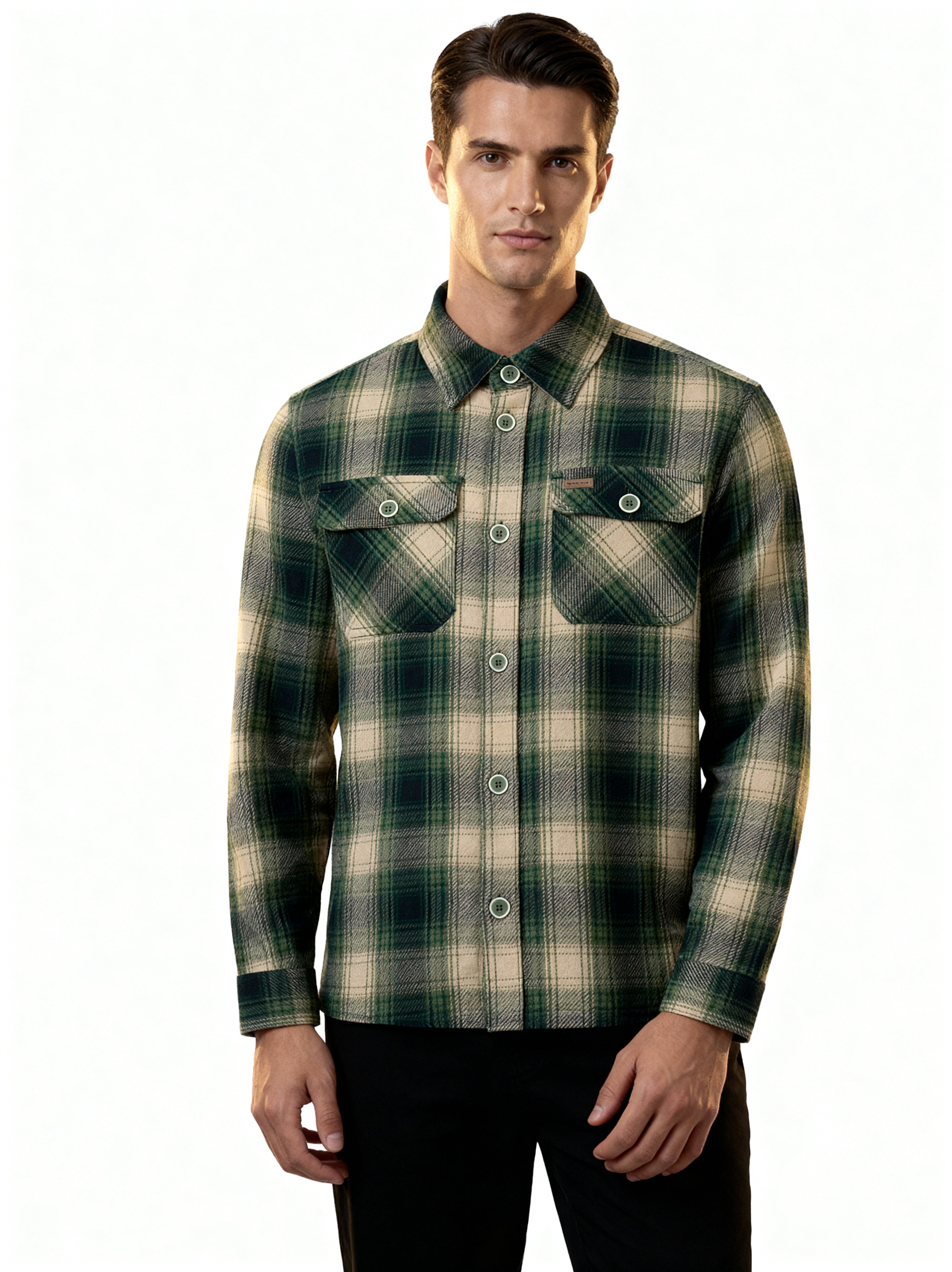 Men's Flannel Shirt Jacket