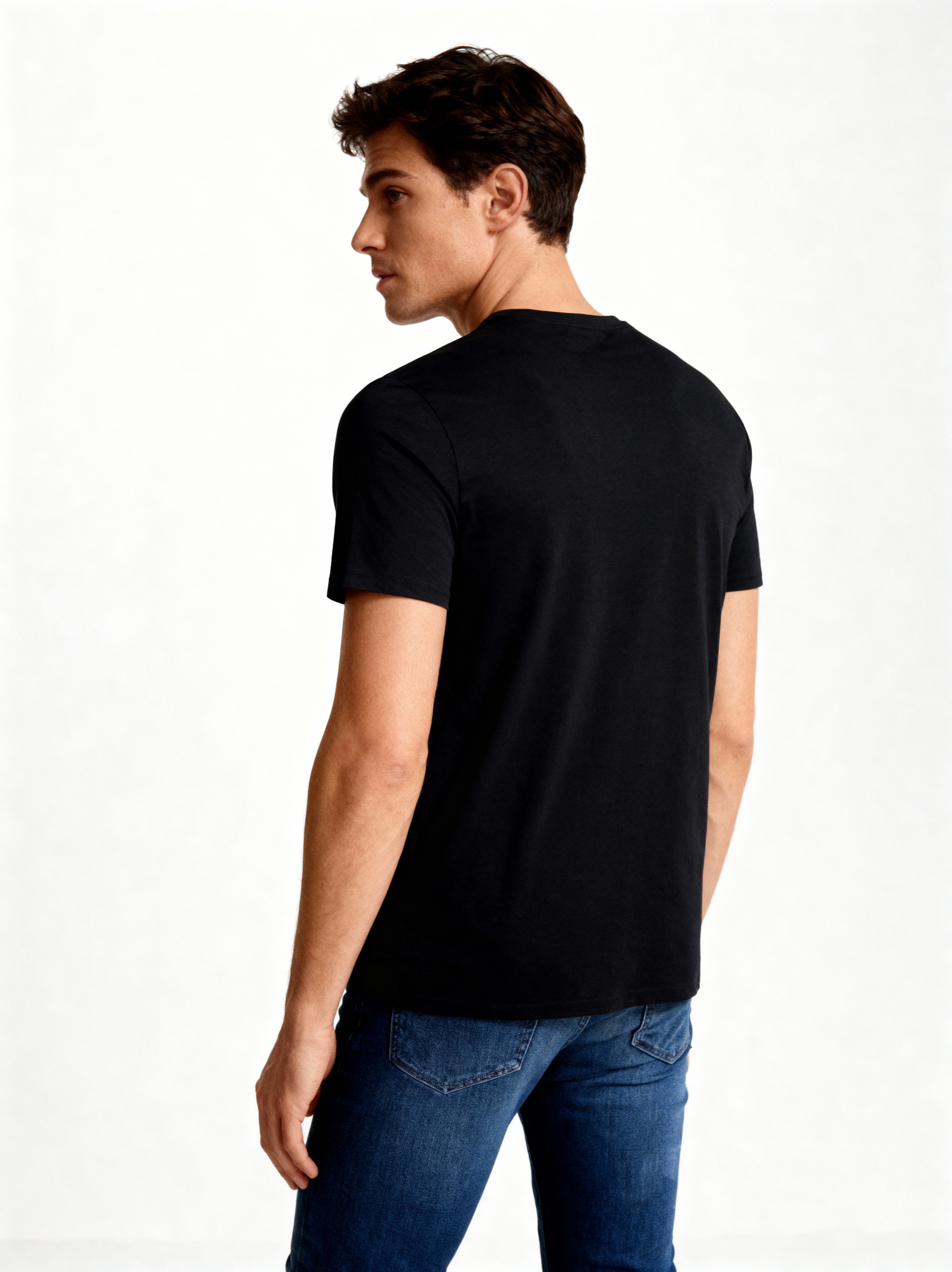 Men’s Crew Neck T-Shirts, Short Sleeve Solid Tees