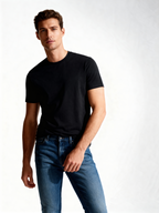 Men’s Crew Neck T-Shirts, Short Sleeve Solid Tees
